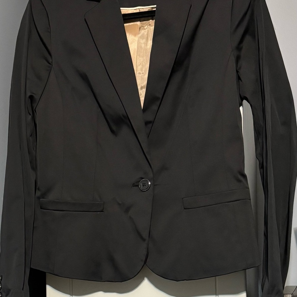 Mango Classic Black Blazer